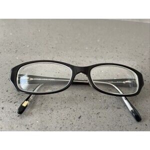 Jones New York Eyeglasses FRAMES ONLY J734 Black full rim 52-16-140 womens